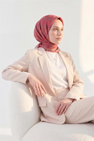 Soft Eşarp Pembe 90x90