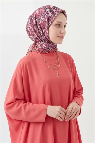 Soft Eşarp Perla Eflatun 90x90