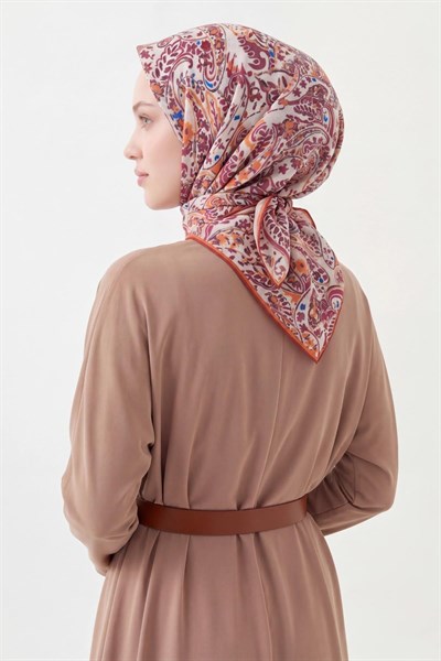 Soft Eşarp Perla Fuşya 90x90
