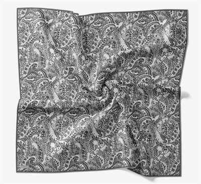 Soft Eşarp Perla Gri 90x90