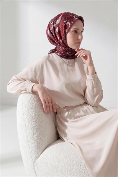 Soft Eşarp Perla Kırmızı 90x90