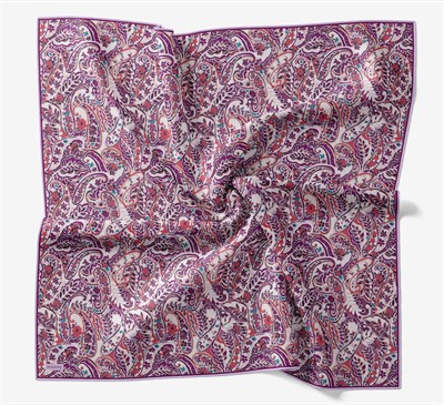 Soft Eşarp Perla Mor 90x90