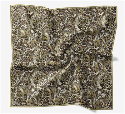 Soft Eşarp Perla Yağ Yeşili 90x90