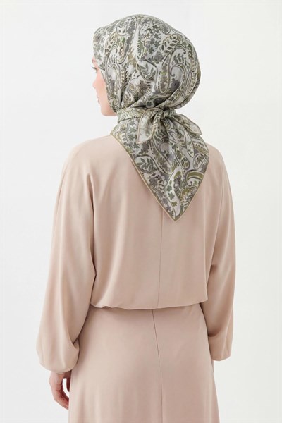 Soft Eşarp Perla Yeşil 90x90