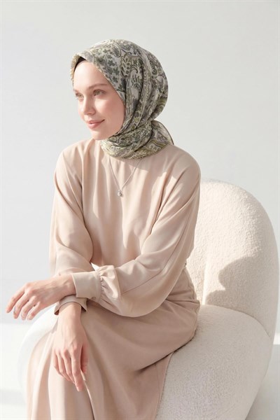 Soft Eşarp Perla Yeşil 90x90