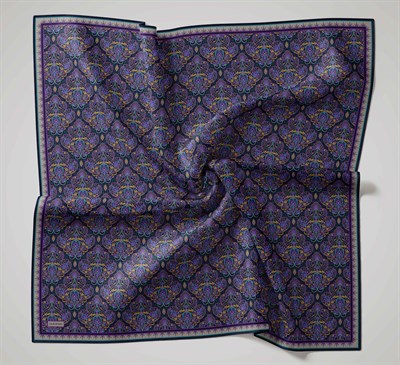 Soft Eşarp Rûmi Lacivert 90x90