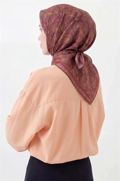 Soft Eşarp Rûmi Mürdüm 90x90