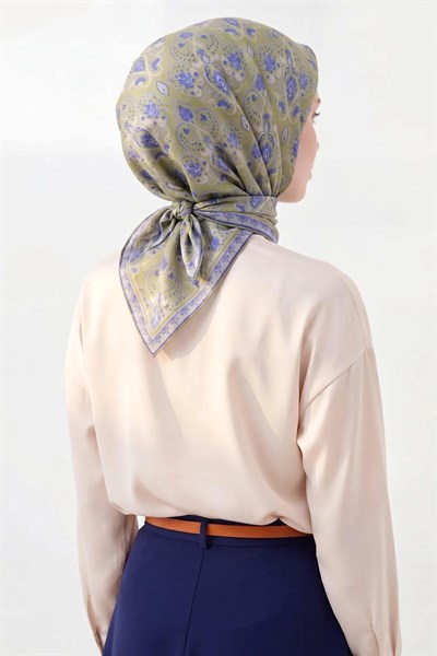 Soft Eşarp Rûmi Olive 90x90