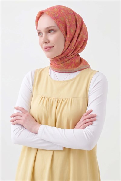 Soft Eşarp Rûmi Şeker Pembe 90x90