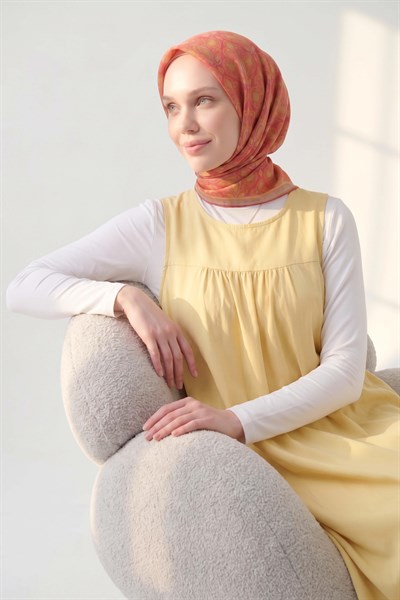 Soft Eşarp Rûmi Şeker Pembe 90x90
