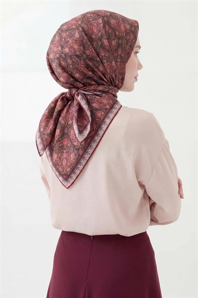 Soft Eşarp Rûmi Siyah 90x90