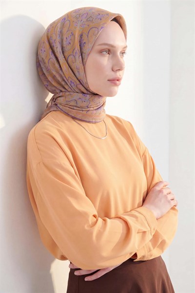 Soft Eşarp Rûmi Taba 90x90
