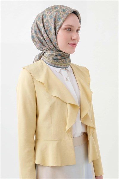 Soft Eşarp Rûmi Uçuk Vizon 90x90