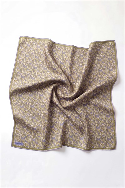 Soft Eşarp Şal Motif Bebe Mavi 90x90