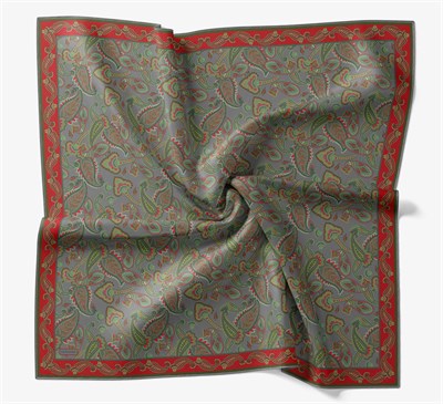 Soft Eşarp Şal Motif Füme