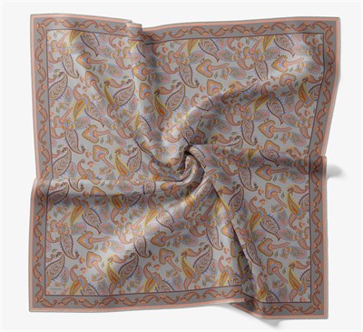 Soft Eşarp Şal Motif Gri