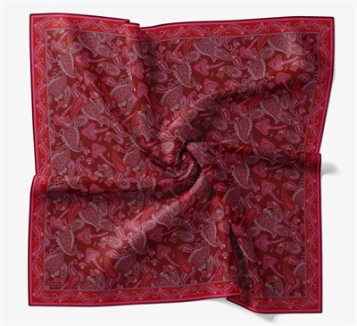 Soft Eşarp Şal Motif Kırmızı