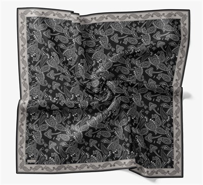 Soft Eşarp Şal Motif Siyah