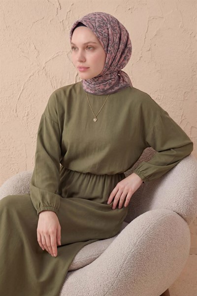 Soft Eşarp Şal Motif Tozpembe 90x90
