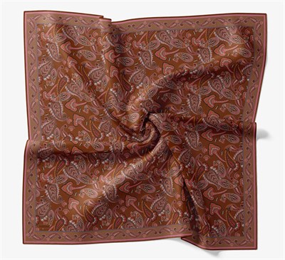 Soft Eşarp Şal Motif Turuncu
