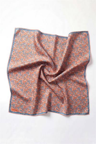 Soft Eşarp Şal Motif Turuncu 90x90