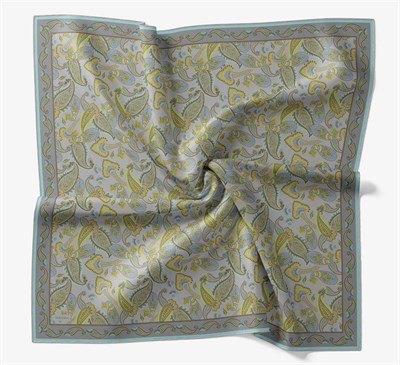 Soft Eşarp Şal Motif Yağ Yeşili