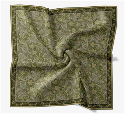 Soft Eşarp Şal Motif Yeşil