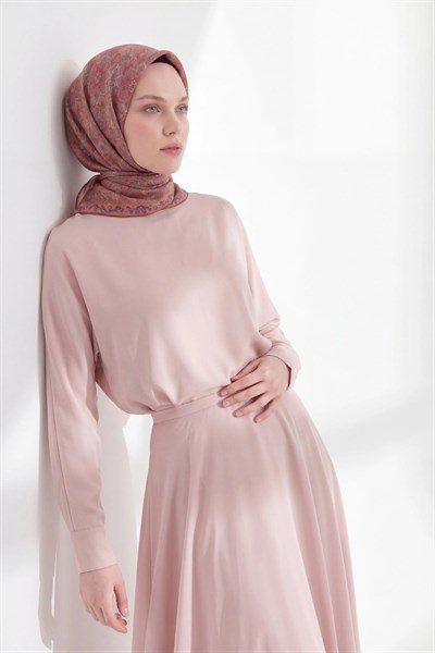 Soft Eşarp Somon 90x90