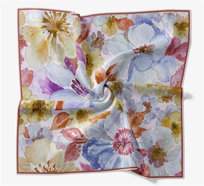 Soft Eşarp Suluboya Bebe Mavisi 90x90