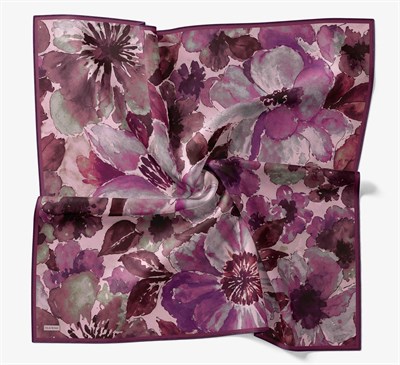 Soft Eşarp Suluboya Mor 90x90