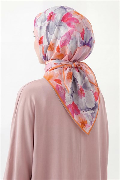 Soft Eşarp Suluboya Pembe 90x90