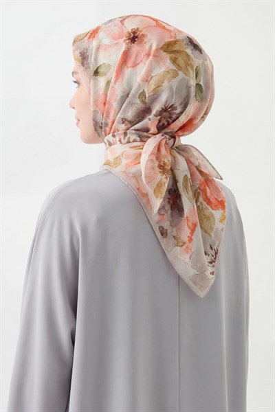 Soft Eşarp Suluboya Pudra Pembe 90x90