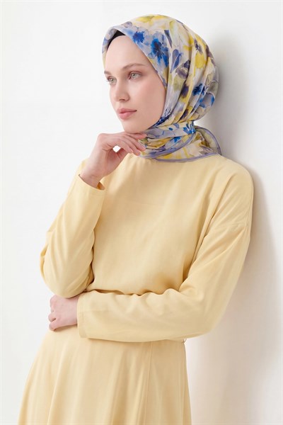 Soft Eşarp Suluboya Sarı 90x90