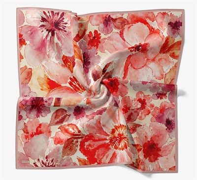 Soft Eşarp Suluboya Turuncu 90x90