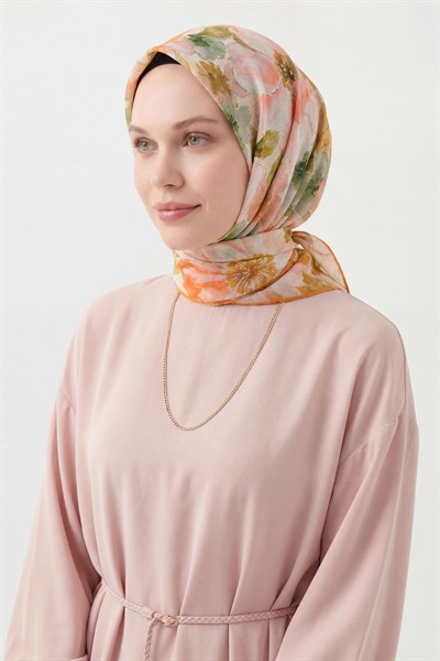 Soft Eşarp Suluboya Yeşil 90x90
