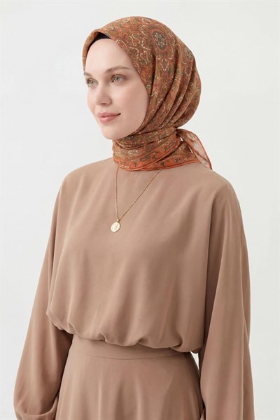 Soft Eşarp Turuncu 90x90