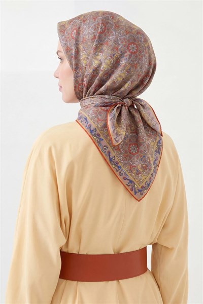Soft Eşarp Vizon 90x90