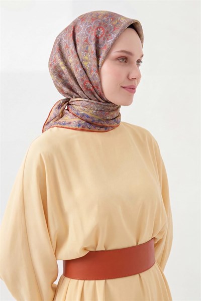 Soft Eşarp Vizon 90x90