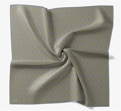 Soft Eşarp Zincir Desen Eflatun 90x90