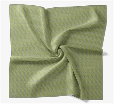 Soft Eşarp Zincir Desen Fıstık Yeşili 90x90