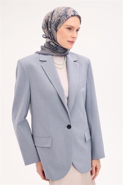 Tencel Monare Eşarp Şal Desen Küf Yeşili 90x90