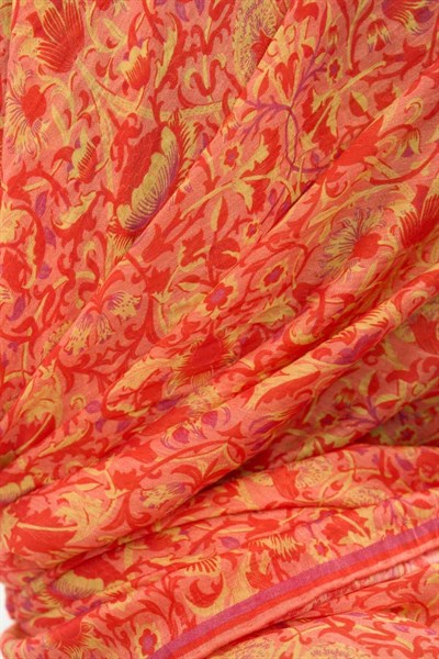 Tencel Monare Eşarp Saray Baharı Desen Yavruağzı 90X90