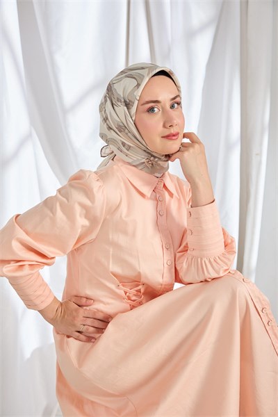 Twill İpek Eşarp Bloom Taş