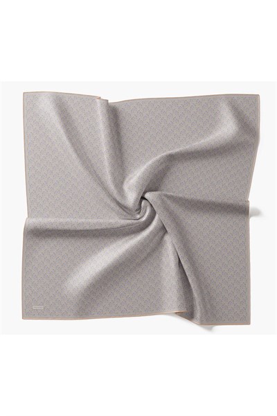 Twill İpek Eşarp Mini Bouquet Lila