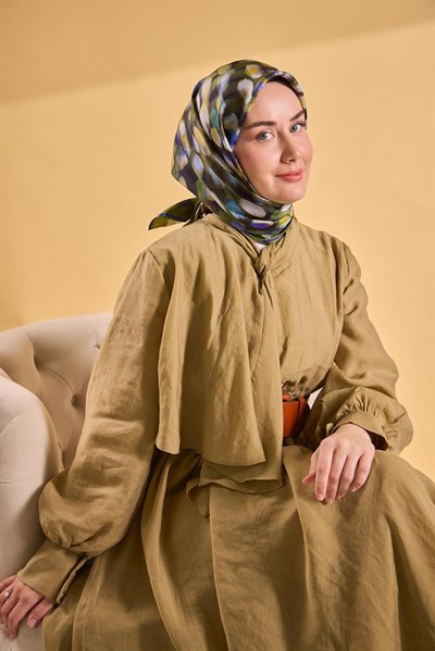 Twill İpek Eşarp Noiré Açık Yeşil 90x90