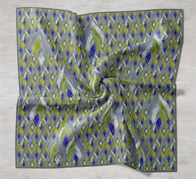 Twill İpek Eşarp Serenit Asit Yeşili 90x90