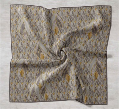 Twill İpek Eşarp Serenit Yeşil Vizon 90x90