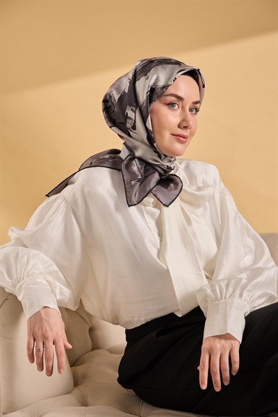 Twill İpek Signature Antrasit 90x90