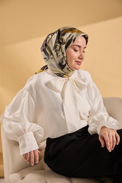 Twill İpek Signature Küf Yeşili 90x90