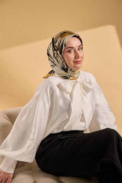 Twill İpek Signature Küf Yeşili 90x90